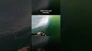 Surfing big waves in France (3 hours waiting for this one) 🤯💥 #surf #surfing #waves #shorts