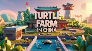 Turtles Farm In China