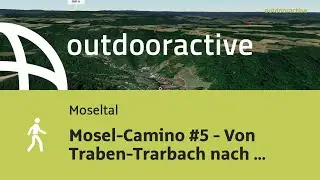 Flyover-Video: Mosel-Camino #5 - Von Traben-Trarbach nach Osann-Monzel