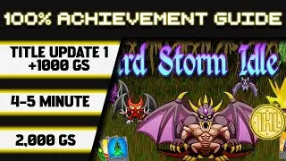 Обновление заголовка Card Storm Idle 1. Прохождение достижения 100% * 1000GS за 4-5 минут *