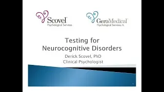 Diagnostic Testing for Neurocognitive Disorders - HOPE Community Education