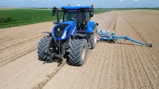 Semis de betteraves 2024 en T7 270 🍠