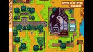ambiance cozy game l stardew valley l annee 1, été, jour 8 - 14
