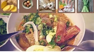 They LOVED It! | Mohinga | Burmese National Dish Made With Catfish |  Delicious Noodle Soup