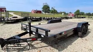 Lemens Equipment 18ft (16+2) 12k Flatbed Trailer