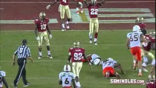 Nigel Bradham Hit vs. Miami