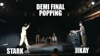 STARK vs JIKAY I DEMI FINAL POPPING I La FAB Popping Battle Vol.3
