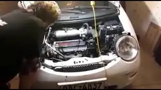 Primer arranque de mi primer armado de motor!, Chery qq 1.1 16v