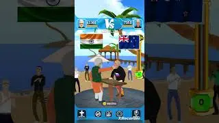 India v/s New Zealand  slap king game play video #shorts #youtubrshort #viral 😀