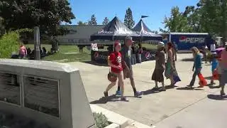 Fresno, California - Armenian Genocide Monument on University Campus.