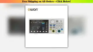 OWON DGE2035 DGE2070 Waveform Signal Generator 70MHz 300MS/s 2CH 14bits 8k 3.6inch Multiple