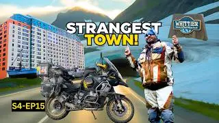Glacier Tunnel to Alaska&rsquo;s Strangest Town | MotoVlog | Alaska to Patagonia Motorcycle Tour S4-EP15