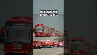 Josal Wisata Order Ratusan Bus ⁉️ #automobile #busmania #otomotif #shortvideo