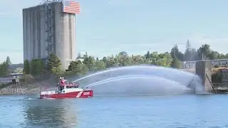 Stolen fire boat prompts pursuit on the Columbia River