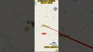 Hyderabad to Mumbai Bullet Train | #train #yourjourney #bullettrains
