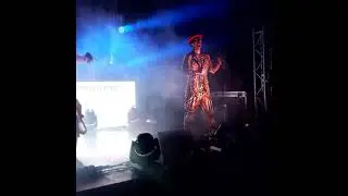 SAM AND THE WOMP'S NO 1 HIT BOM BOM LIVE PRIDE EVENT SOMEWHERE IN ENGLAND. EXCLUSIVE (MUSIC TRAVELS)