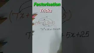 Factorisation Short Tricks/#maths#trending#short #tricks#factorisation#tricks