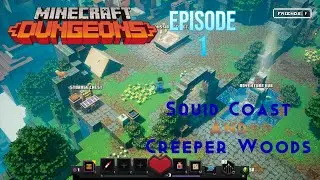 Minecraft Dungeons [Tutorial and Creeper Woods]