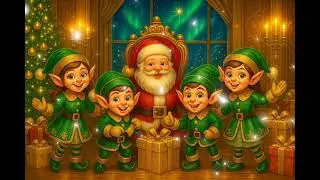 Ho Ho Ho The Elf Arrives – cheerful Elf Song & Christmas Kids Music | Kinderlieder Mitmachfever