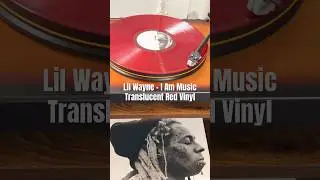 Lil Wayne I Am Music Red Vinyl playing on Mofi Fender Turntable #music #vinyl #rap