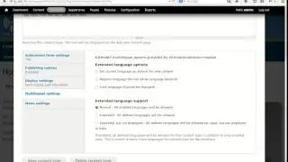 Configure multilingual support