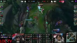 Đẳng cấp mid lane DRX ZEKA 4 lần solokill SCOUT  của  tại cặp trận tứ kết bo5 2022