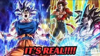THE LEAKS WERE REAL!!!! ABSOLUTE PEAK INCOMING (DBZ DOKKAN BATTLE)