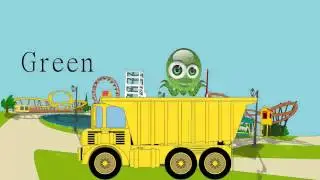 GARBAGE TRUCK For Children / Learn Colors / Colors Song For Children by JeannetChannel