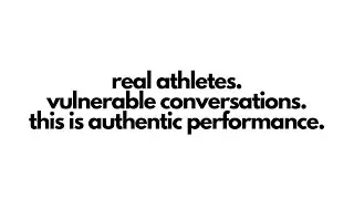 welcome to the authentic performance community
