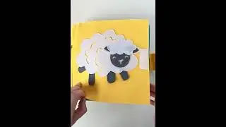 Toddler Felt Quiet Book Toddler Farm Busy Book Montessori Sensory Book