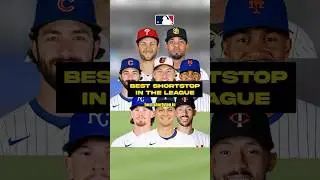 Who&rsquo;s the best SS in the league #baseballplayer #mlb