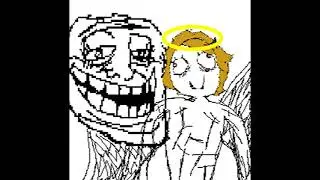herobrine is satan - rage comic angel heartz