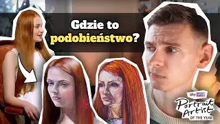 Czy PODOBIEŃSTWO W PORTRECIE jest ważne? 🎨 Portrait Artist of the Year S01E02