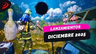 Los 25 MEJORES JUEGOS que SALEN en DICIEMBRE de 2025