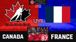 Canada Vs France Olympic Mens Hockey Live Streaming Score, Stats, Play-By-Play & Highlights