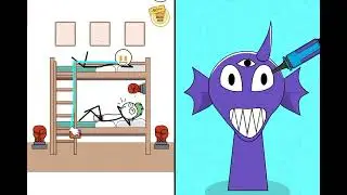 Thief Puzzle vs Sprunki Transformer Monster Max All leaves game play 