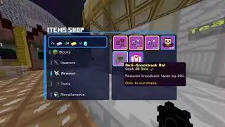 Playing Minecraft BedWars Live!