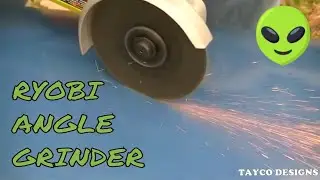 Lets Look At The Ryobi Angle Grinder. I like and will use this tool.  #ryobi  #grinder