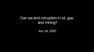 Can we end corruption in oil, gas, and mining?