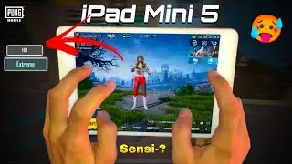 iPAD MINI 5 HD+EXTREME PERFORMANCE TEST😱/ New Update Sensi+Control Code🔥PUBG|BGMI
