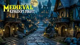 Medieval Kingdom Night 🌙 | Deep Sleep Ambience for Peaceful Rest 