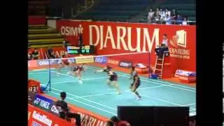 Markis Kido / Pia Zebadiah vs Chen Hung Lin / Cheng Wen Hsing DIO 2012