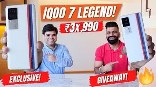 IQOO 7 Legend Exclusive First Look | Ultimate Flagship Killer | Ft.Gagan Arora🔥🔥🔥