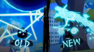 OLD Lighting Vs NEW Lightning Fruit Comparison !!!!! | Blox Fruits