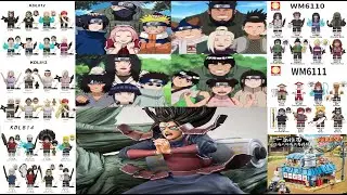 LATEST 2022 Naruto Shippuden unofficial lego naruto set KDL812 KDL813 KDL814 WM6110 WM6111 Sarutobi