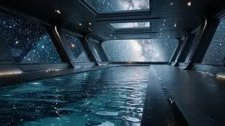 Cosmic Ambient Water Sounds | Floating in a Turquoise Dream Beyond the Stars