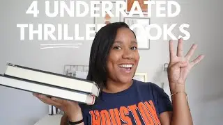 4 Underrated Thriller Books that deserve more hype // thriller book recommendations