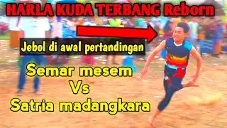 Harla KUDA TERBANG Reborn || Putaran ke 3 | Semar mesem  Vs  Satria madangkara