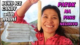 Buko ice candy with mani | A Filipina in the Uk