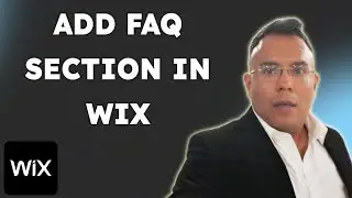 How To Add FAQ Section in Wix with Wix FAQ App  { 2025 edition }